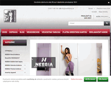 Tablet Screenshot of newfitshop.sk